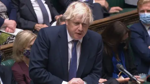 House of Commons Prime Minister Boris Johnson