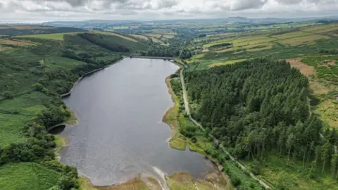 MANXSCENES Injebreck reservoir in West Baldwin