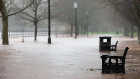 Matthew Horwood Flooded areas