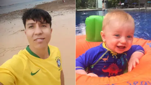 BBC Shams Hussaini and Francis Amos