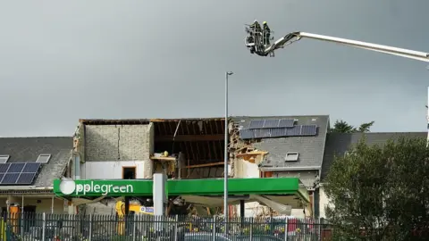 Brian Lawless/PA Creeslough explosion