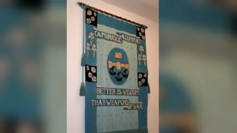 Newnham College Replica banner