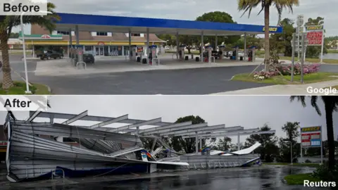 Reuters Before and after in Bonita Springs, Florida