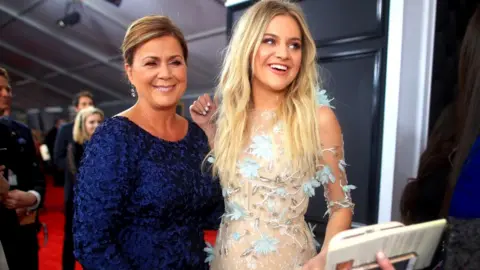 Getty Images Kelsea Ballerini and her mother, Carla