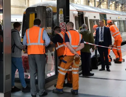 PA Train at King's Cross