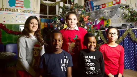 PA Luana and Megan Gomes, Amiel and Danel Miller, and Hayam Atmani