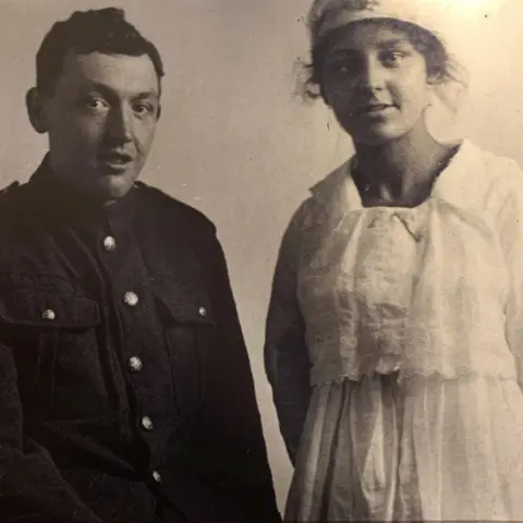 The Fusiliers Museum Albert Randall with Lily