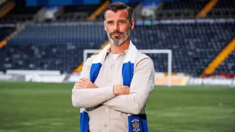 Kilmarnock manager Stuart Kettlewell