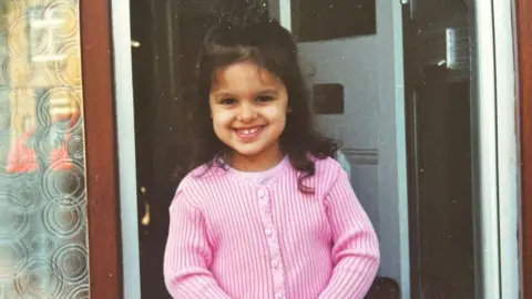 Priya Sohanpal Priya as a child