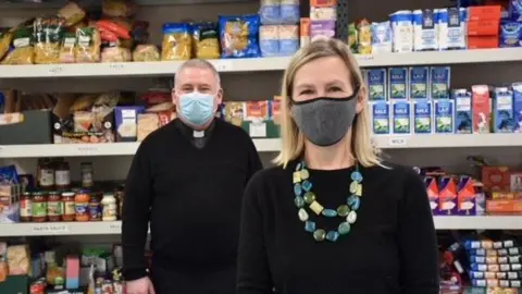 BBC Fiona Dalgleish says food bank users are "exhausted and demoralised"