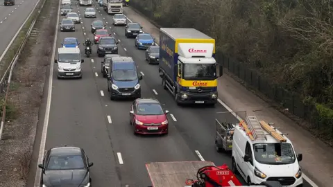 M4 closed in both directions after serious crash