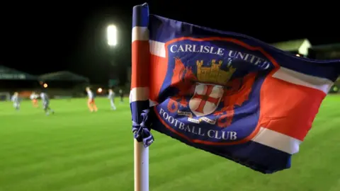 PA Media Carlisle United flag
