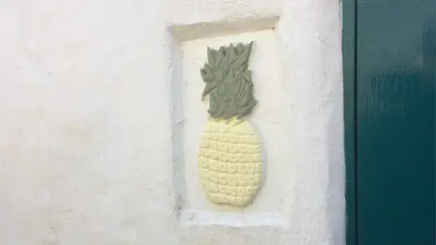 The pineapple house