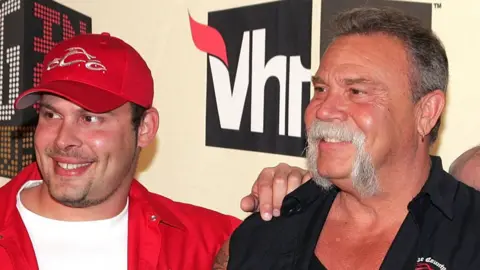 Getty Images Paul Teutul Jr (left) and Paul Teutul