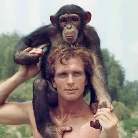 Silver Screen Collection Ron Ely poses for the 1966 Tarzan TV series