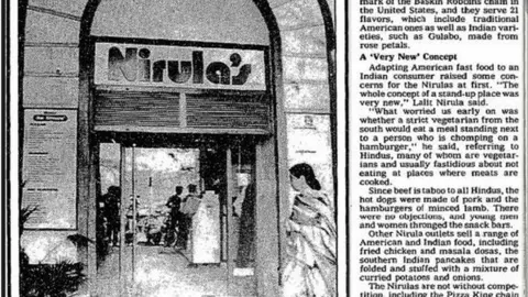 New York Times NYT article on Nirulas