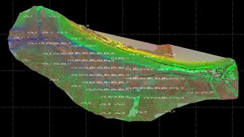 Government of Jersey Millions of scan points will be recorded to create a 3D image of the defences and beach profile