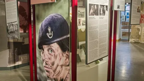 Colin J Morris A Woman's War permanent display