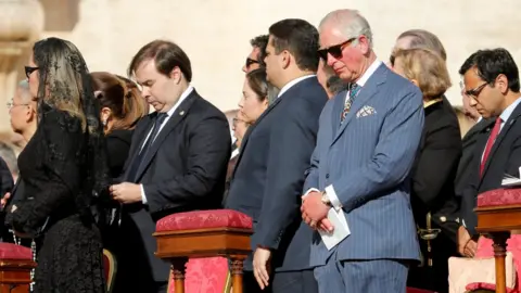 Reuters Prince Charles at the service