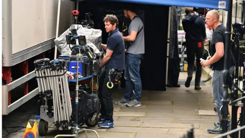 Getty Images Film crew