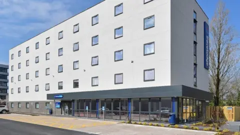 Poole Travelodge evacuated after solar panel fire