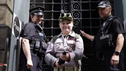 PA Media George ghostbusting Make-A-Wish