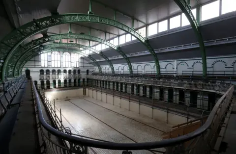 PA Media The gala pool area at Moseley Road Baths in 2020