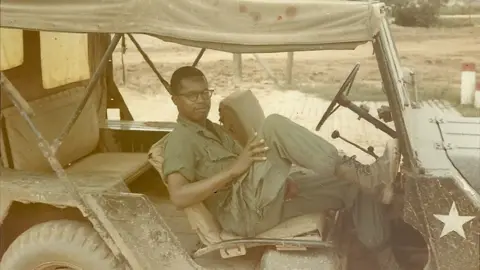 Paul Matthews Paul Matthews as a lieutenant in jeep at Camp Red Devil, 5th Infantry Div. Quang Tri, Vietnam, 1968