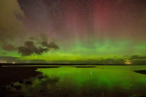 Scotty/WeatherWatchers Northern Lights in Findhorn