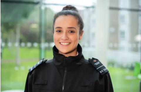 Jon Cartwright/Unlocked Graduates Caprice Roberts