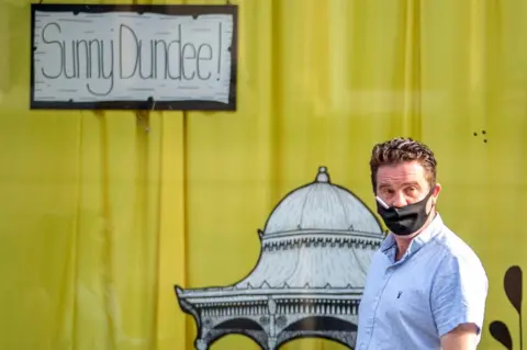 PA Media Man in Dundee