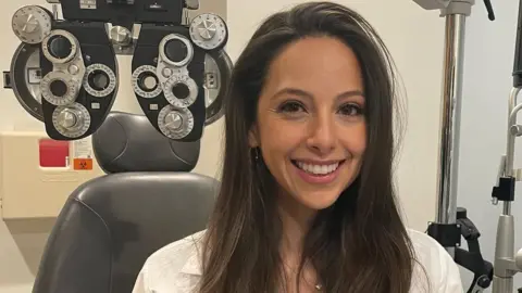 Columbia University Rebecca Rojas, instructor of optometric science at Columbia University