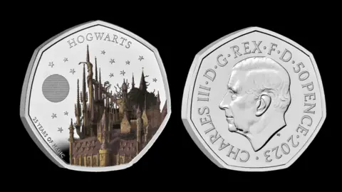 Harry Potter: Final coin issued to celebrate 25th anniversary