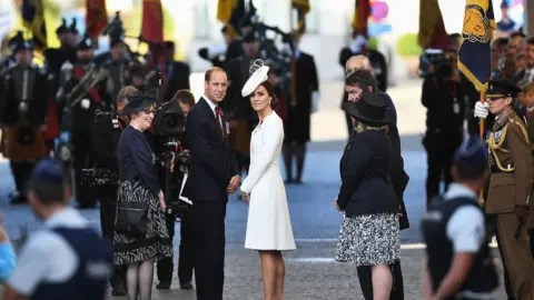 Getty Images The Duke and Duchess of Cambridge