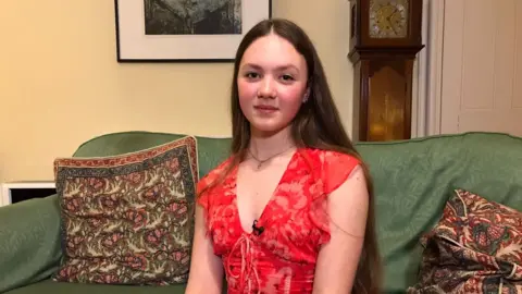 Kateryna, who is an exceptional piano player