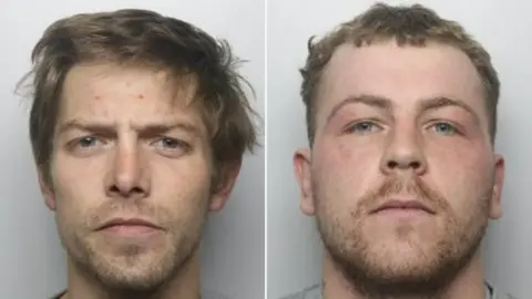 South Yorkshire Police Jacob Carroll and Jordan Davies