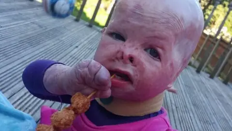 Soffe family photo Elizabeth as a baby