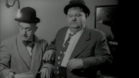 British Pathe Laurel and Hardy
