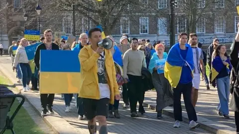 March in Bristol City Centre