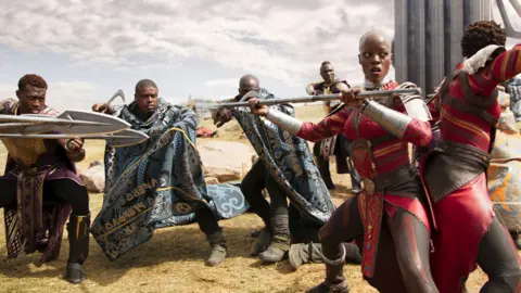 Disney/Marvel Scene from Black Panther