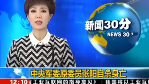 CCTV CCTV bulletin about Zhang Yang's suicide