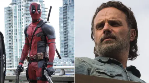 Fox / AMC Deadpool and The Walking Dead