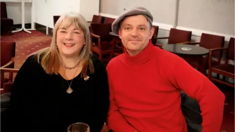 Colin Moody Annie McGann and Colin Moody