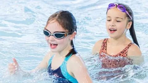 IOM GOV Children swimming