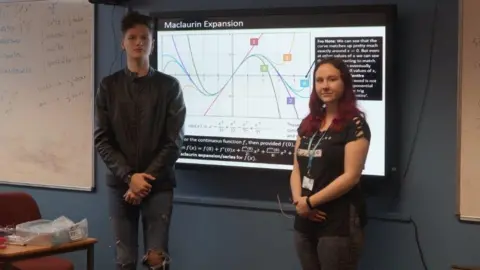 Social Communications Alfie (r) and Alexandra (l)