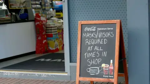 PAcemaker A sign outside a shop in Belfast