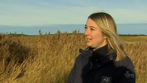 Sophie Webster from Northumberland Wildlife Trust