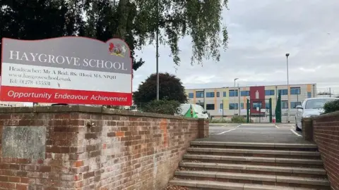 BBC Haygrove School entrance