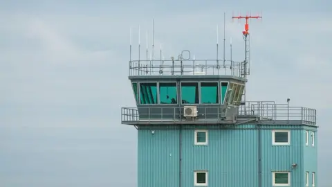 Getty Images Kirkwall control tower