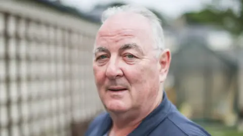 Victor Morton, 65, went private for a knee replacement operation after being told he faced a two-year wait on the NHS